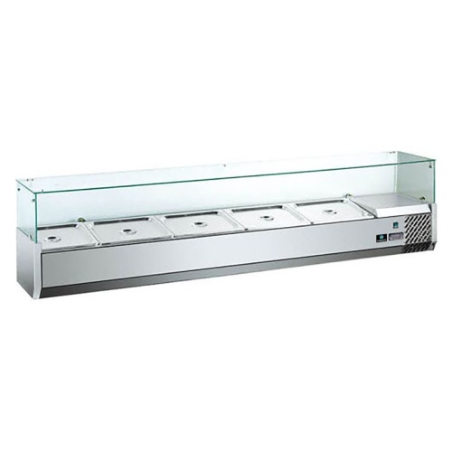 Витрина холодильная HURAKAN HKN-VRX1400/330