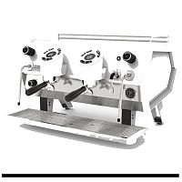 Кофемашина рожковая SANREMO D8 PRO 2 высокие группы, Total White, белая