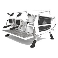 Кофемашина рожковая SANREMO Cafe Racer 2 группы, чёрно-белая