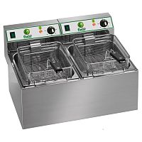 Фритюрница FIMAR FT 4+4 настольная, две ванны по 4 л