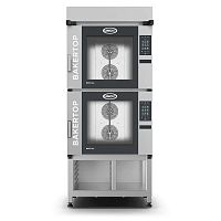 Пароконвектомат UNOX XETC-12EU-YPLMA BAKERTOP RETAIL, 12 уровней, автомойка, вытяжной зонт