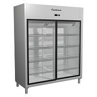 Шкаф холодильный со стеклянными дверями Carboma R1400К (купе)