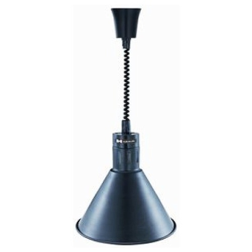 Лампа инфракрасная HURAKAN HKN-DL800, черн.