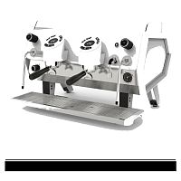 Кофемашина рожковая SANREMO D8 2 высокие группы, Total White, белая