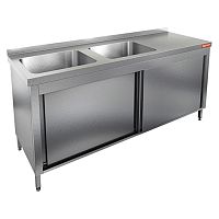 Стол с моечной ванной HICOLD НСЗК2М-16/6БЛ