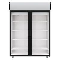 Шкаф холодильный POLAIR DM110-S, 1 000 л, две стеклянные двери