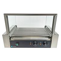 Гриль для Hot Dog HURAKAN HKN-GW7MC, с экраном