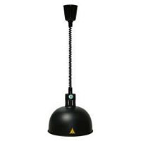 Лампа инфракрасная HURAKAN HKN-DL750, черн.