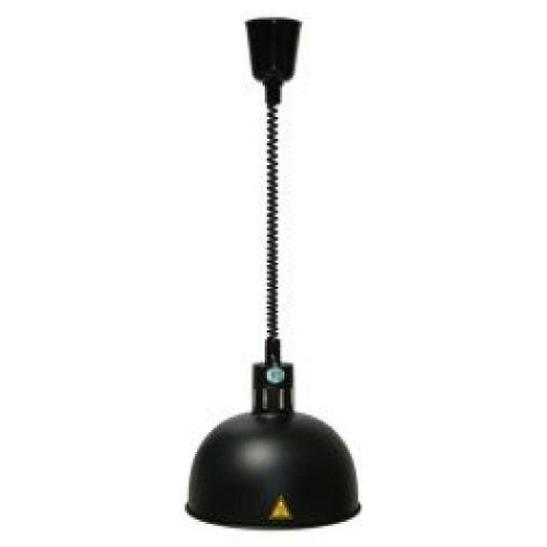 Лампа инфракрасная HURAKAN HKN-DL750, черн.