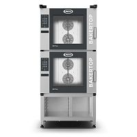 Пароконвектомат UNOX XETC-12EU-YPRMN BAKERTOP RETAIL, 12 уровней, две камеры