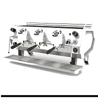Кофемашина рожковая SANREMO D8 Pro 3 высокие группы, белая