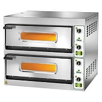 Печь для пиццы FIMAR FES44, 2 камеры 660×660 мм