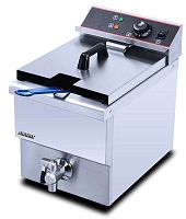 Фритюрница AIRHOT EF8T с краном