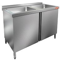 Стол с моечной ванной HICOLD НСЗ2М-11/6Б