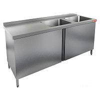 Стол с моечной ванной HICOLD НСЗ2М-15/6БП